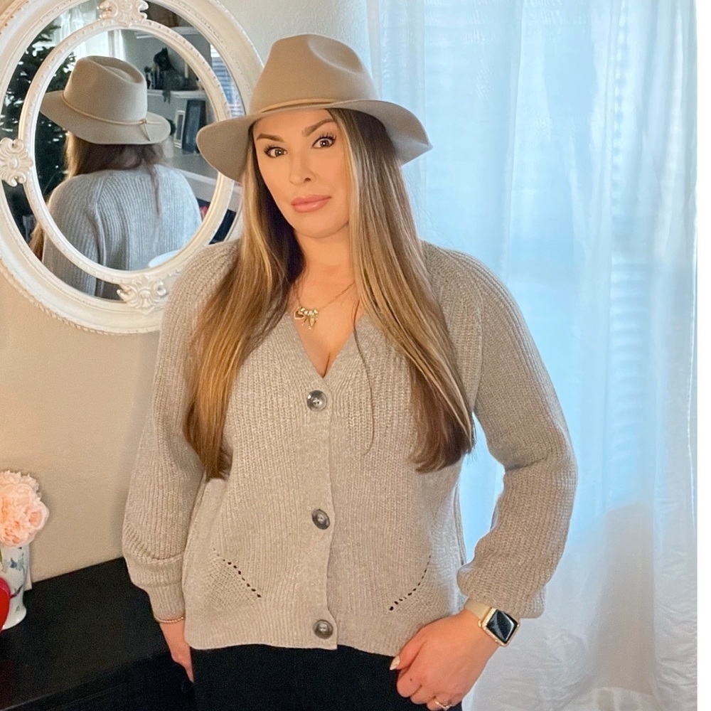 🎀HOST PICK x 2 🎀 Grey Loose Knit Cardigan